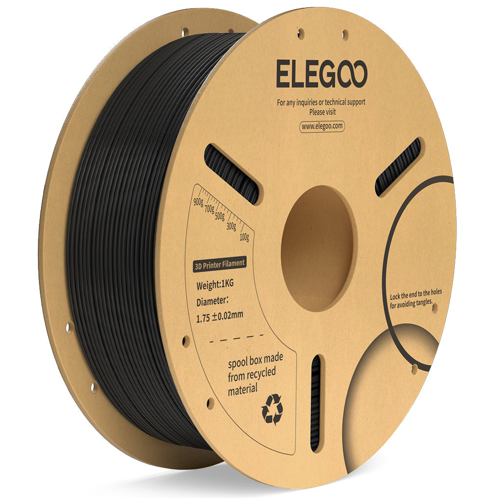 ELEGOO PLA Plus 1 kg Black